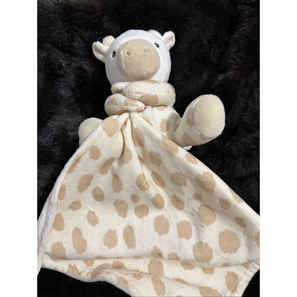 Lovey Security Blanket Soft Baby Toy Giraffe Tan Baby Gift 6M+ | Rene Rofe